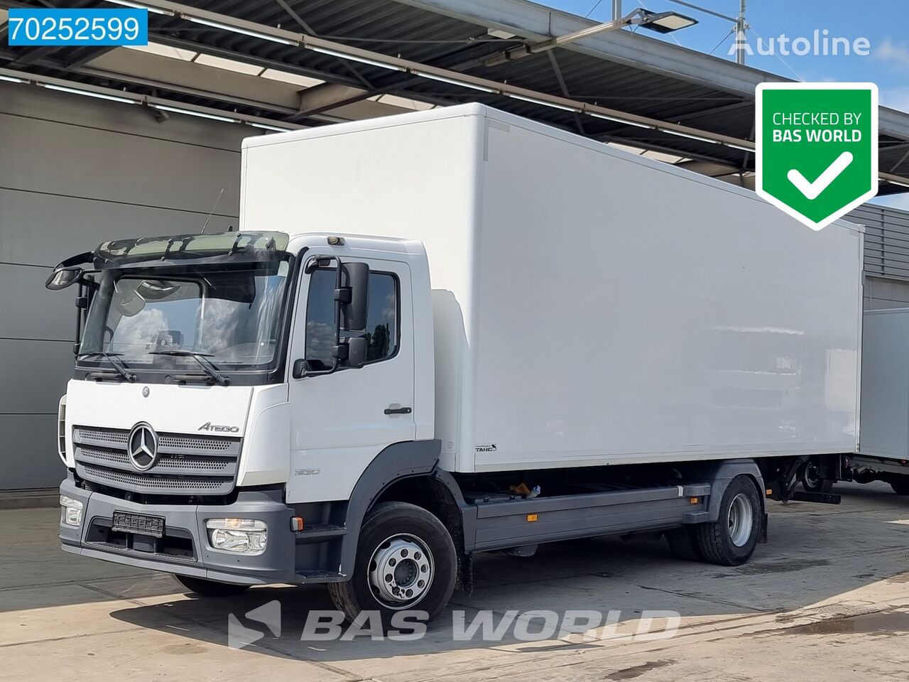 автофургон Mercedes-Benz Atego 1530 4X2 German Truck ClassicSpace LBW Euro 6