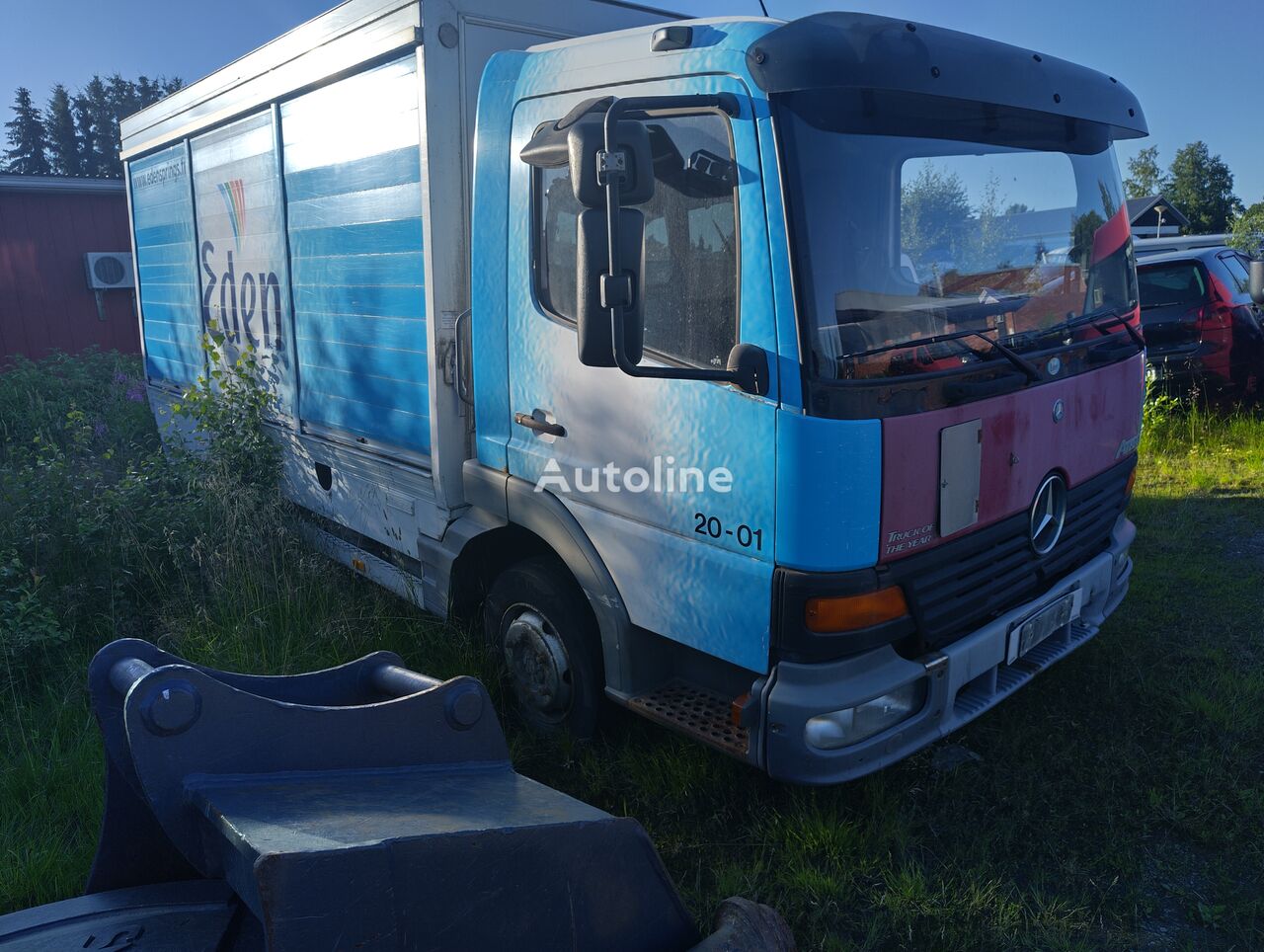 nákladní vozidlo furgon Mercedes-Benz Atego 815