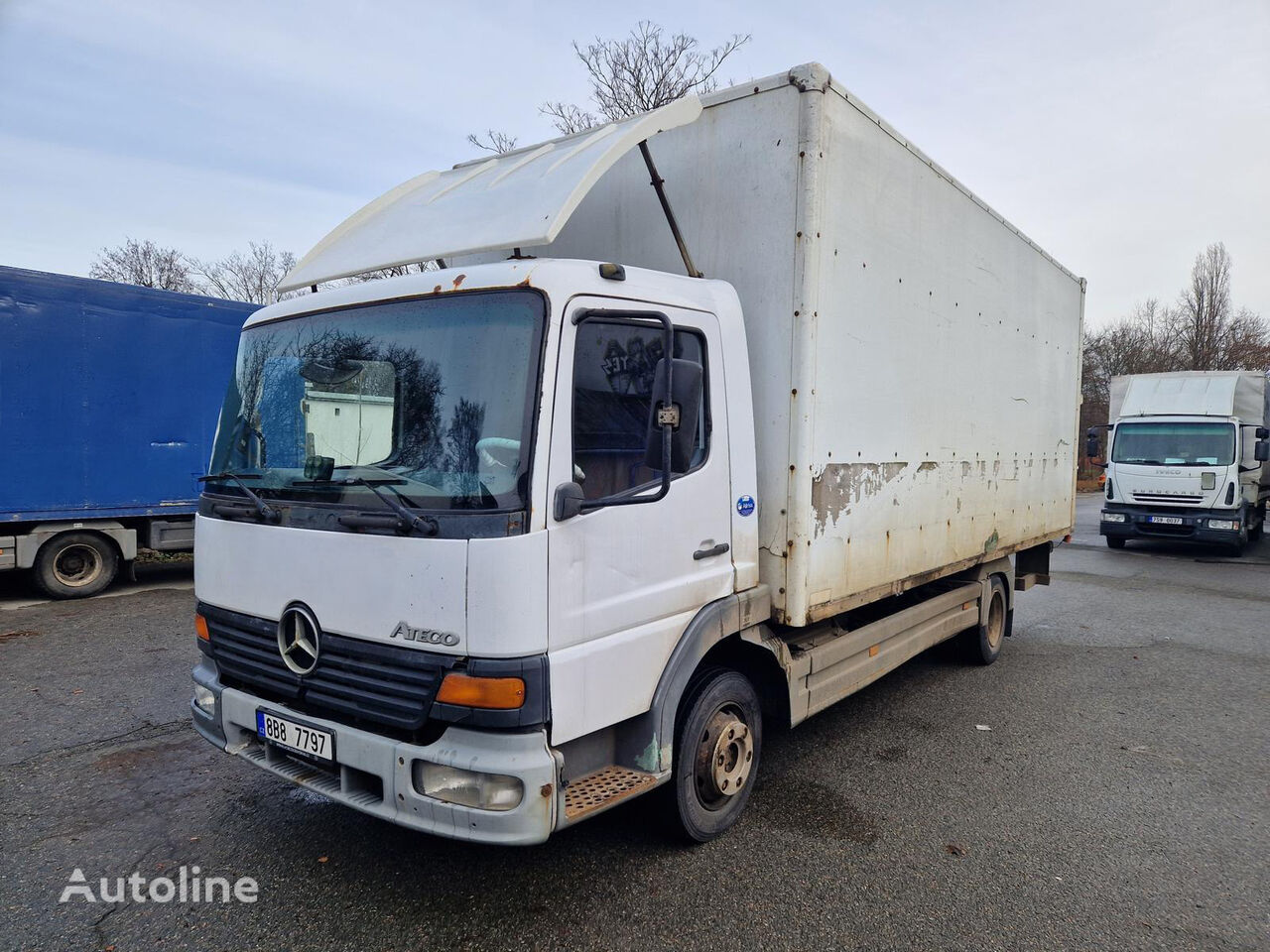 Mercedes-Benz Atego 815 camión furgón