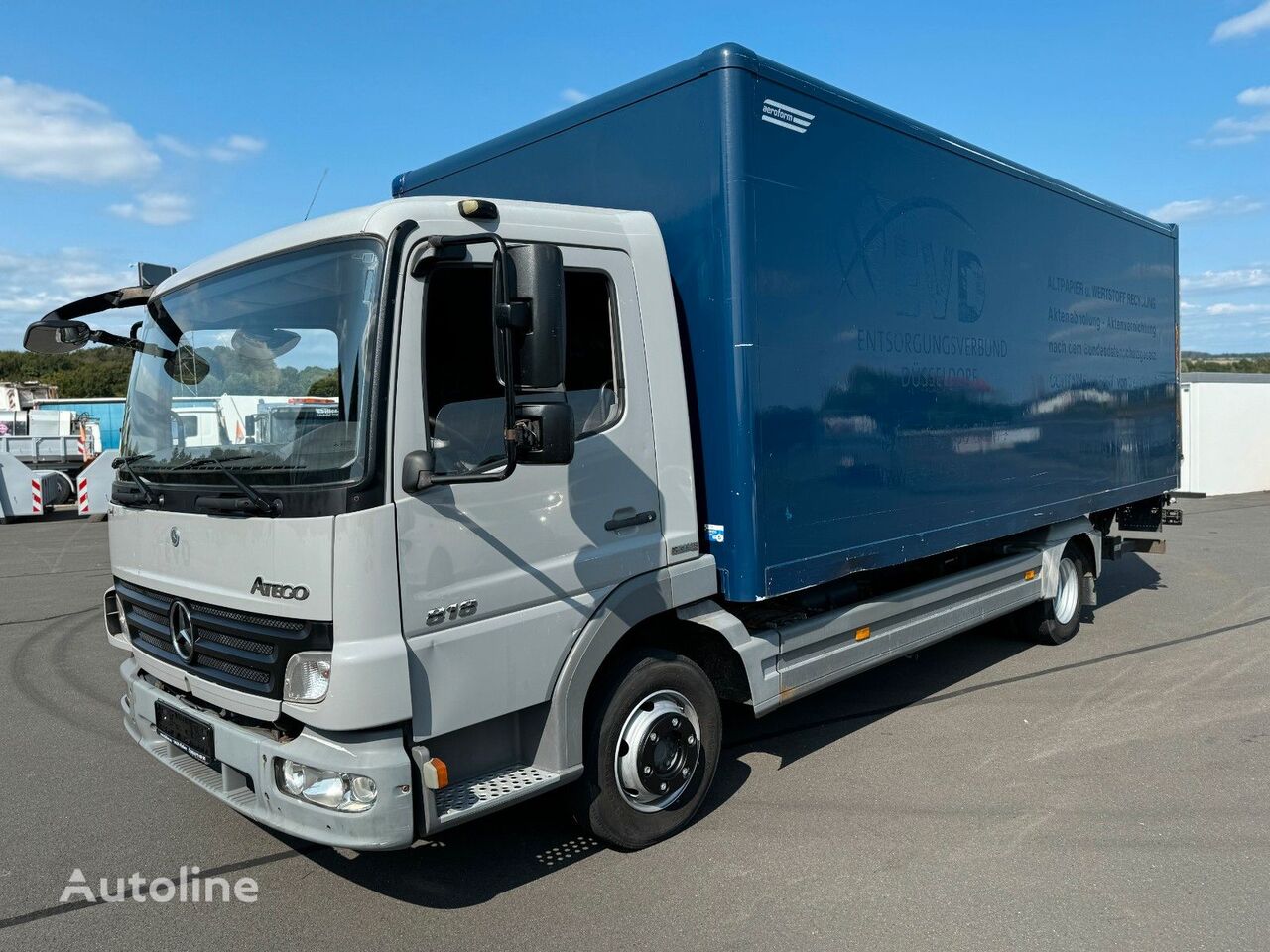 Mercedes-Benz Atego 818 bakwagen