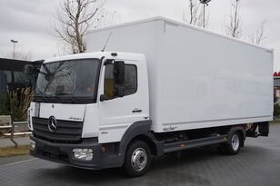 camion furgon Mercedes-Benz Atego 818 E6 / container 15 pallets / tail lift