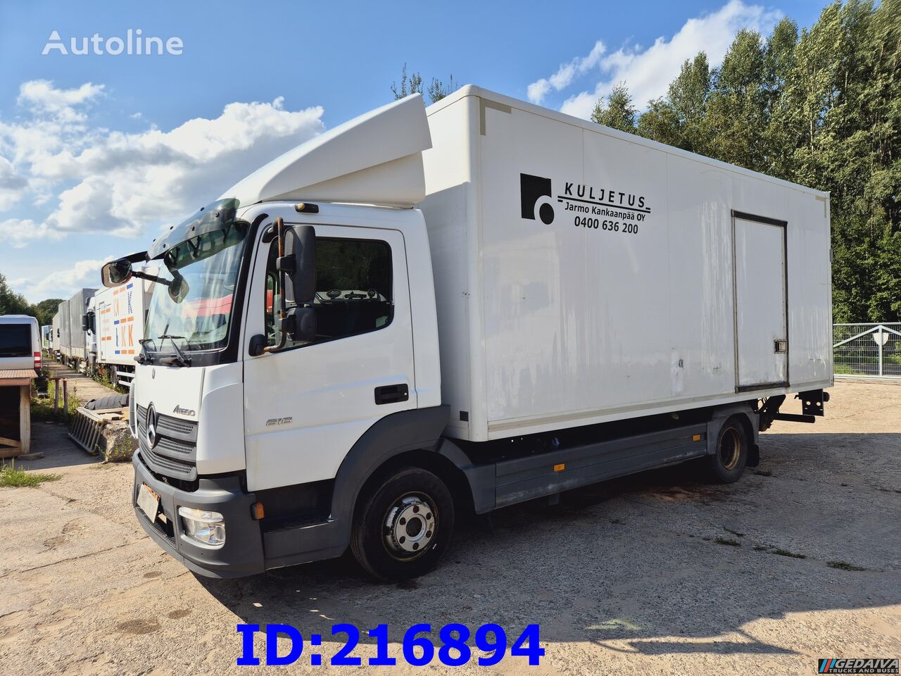 Mercedes-Benz Atego 818 Euro6 Koffer-LKW