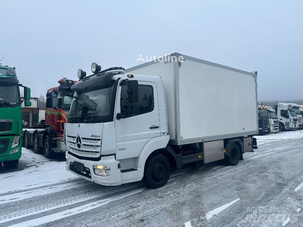 camion furgone Mercedes-Benz Atego 818 Huoltoauto