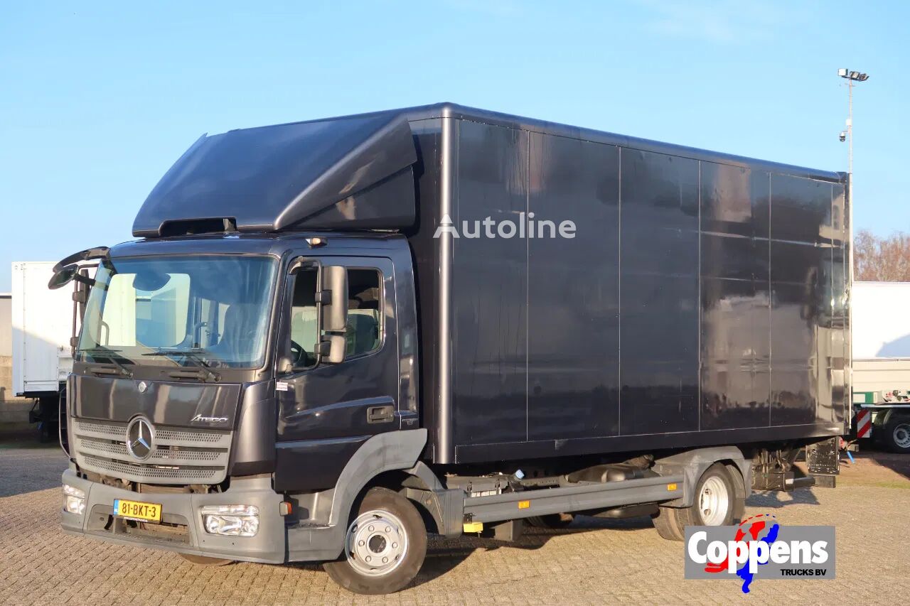 Camion fourgon Mercedes-Benz Atego 818 L bak + klep grijs metallic € 14.650.- euro netto - Autoline
