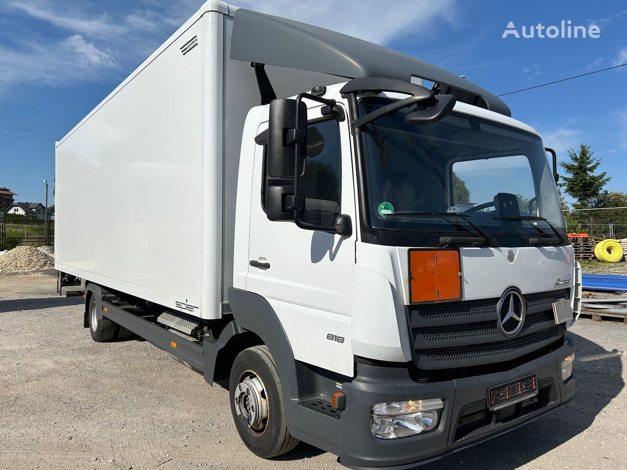 автофургон Mercedes-Benz Atego 818L / 7.20m Koffer / LBW