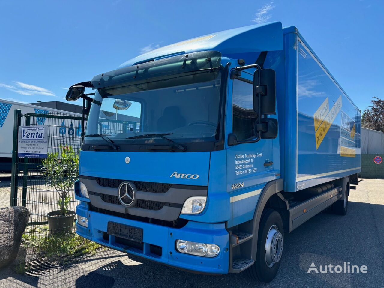 camion furgone Mercedes-Benz Atego II 1224L