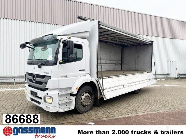 Mercedes-Benz Axor 1833 L 4x2, Getränkekoffer box truck