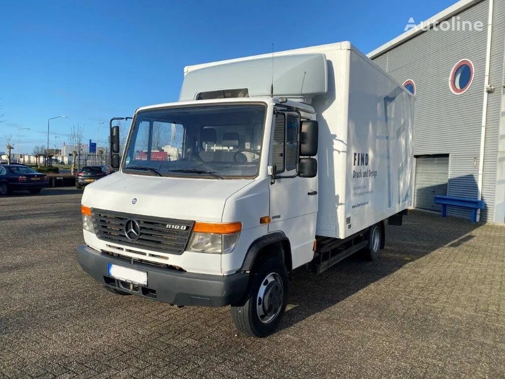 автофургон Mercedes-Benz VARIO 818 D / GERMAN TRUCK / 12 TON / DOUBLE AIR REAR / CLOSED B