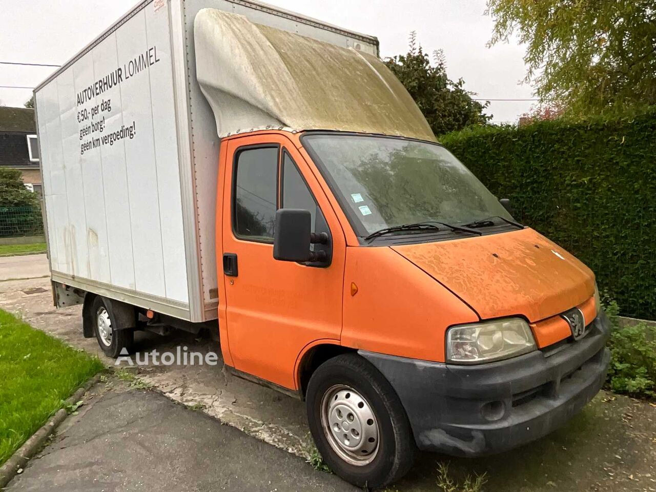 camion fourgon Peugeot Boxer