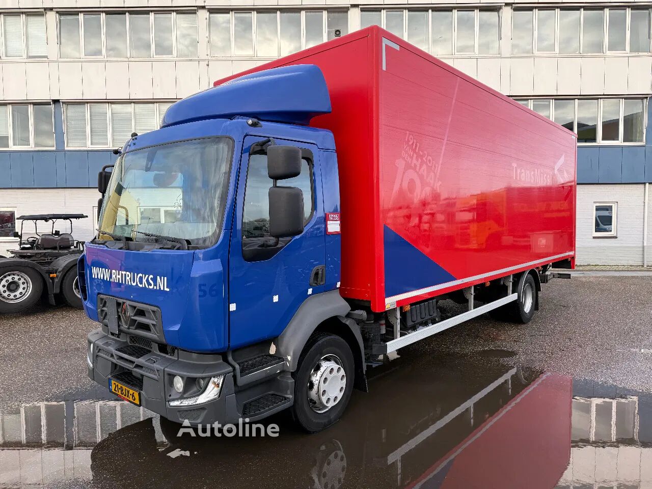 Camião furgão Renault D 14 4X2 EURO 6 3 SEATS TÜV TILL 09-2026 - Autoline