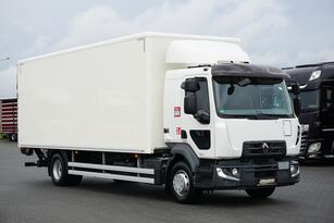 Renault D 16 / 280 KM / ACC / E 6 / KONTENER + WINDA / ŁAD. 8905 KG / 17 dobozos teherautó