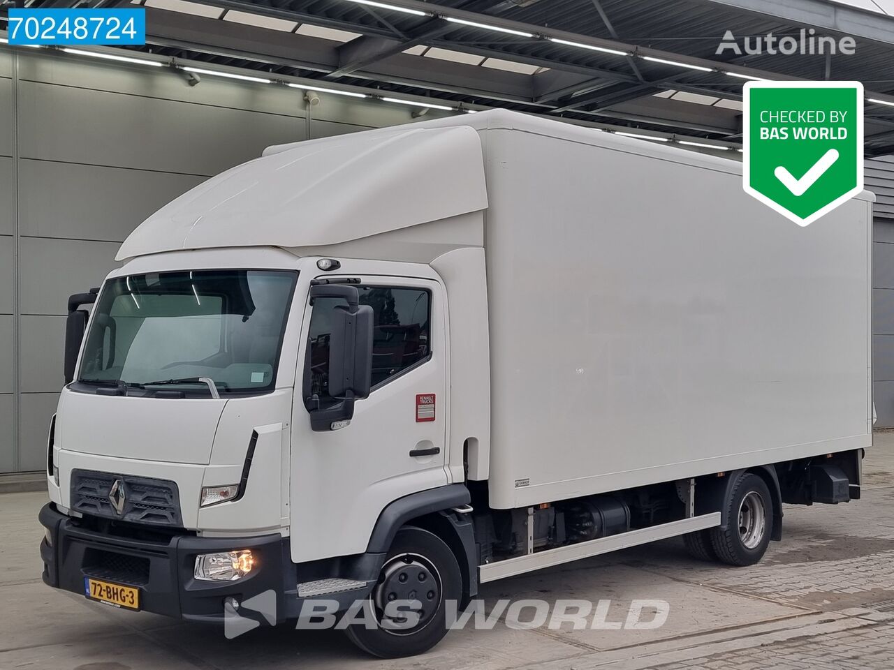 автофургон Renault D 180 4X2 7,5 Tons NL-Truck Ladebordwand