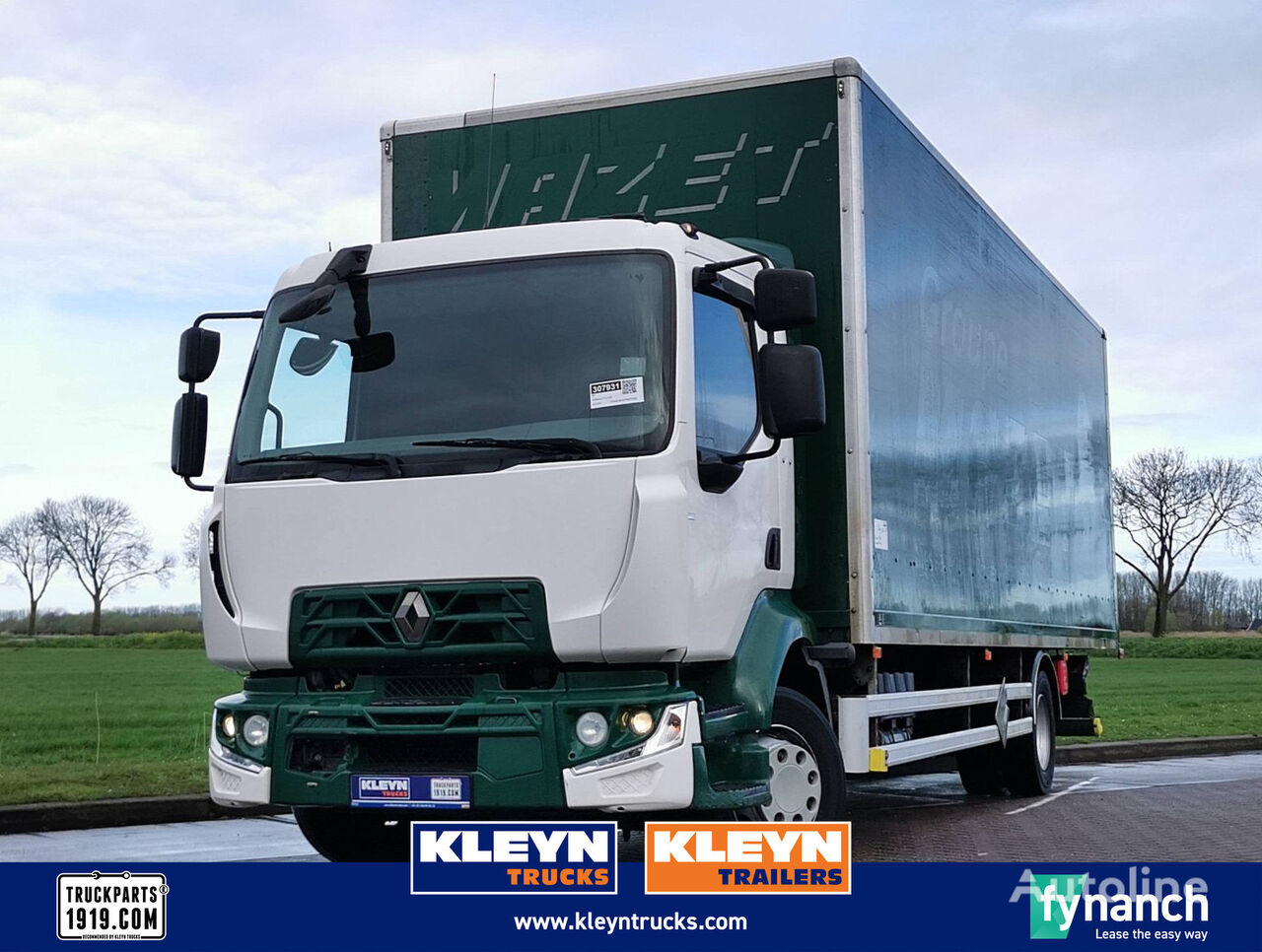 камион фургон Renault D 240 13T AIRCO TAILLIFT