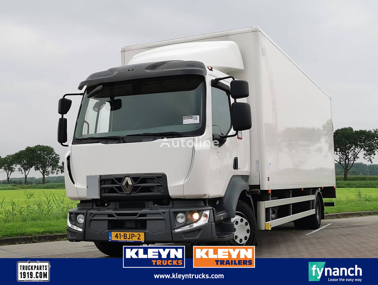 Renault D 250 11.9t side door lift box truck