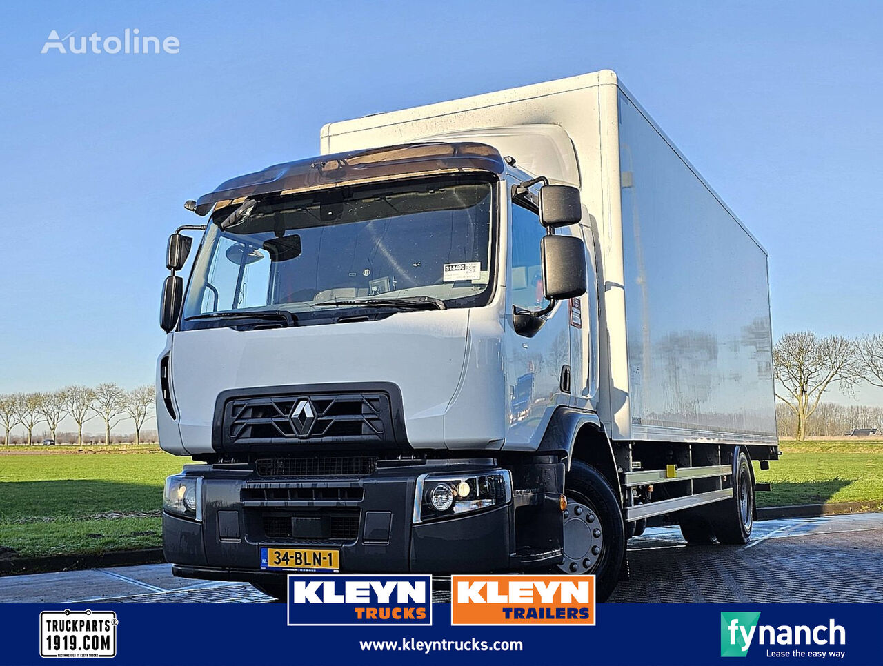 Truk box Renault D 270 19T AIRCO TAILLIFT - Autoline