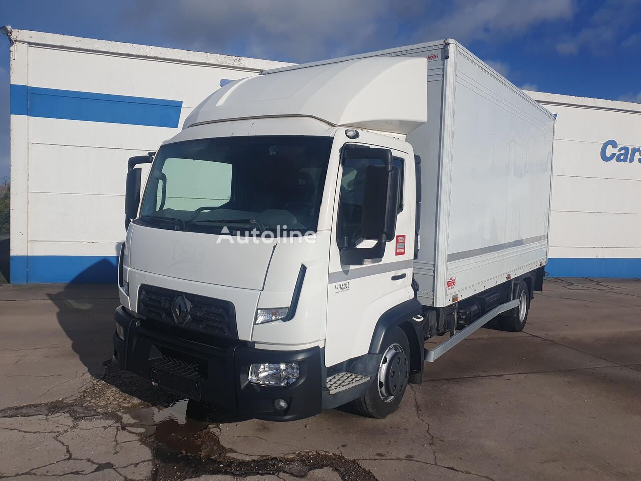 Renault D 7.5-180 box truck