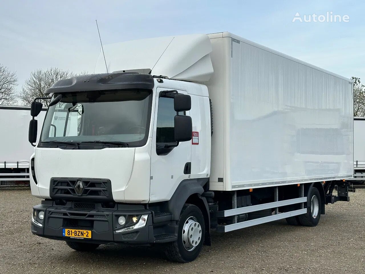 Renault D D16.280. EURO6. 2020. 720x248x240Bakwagen met Laadklep