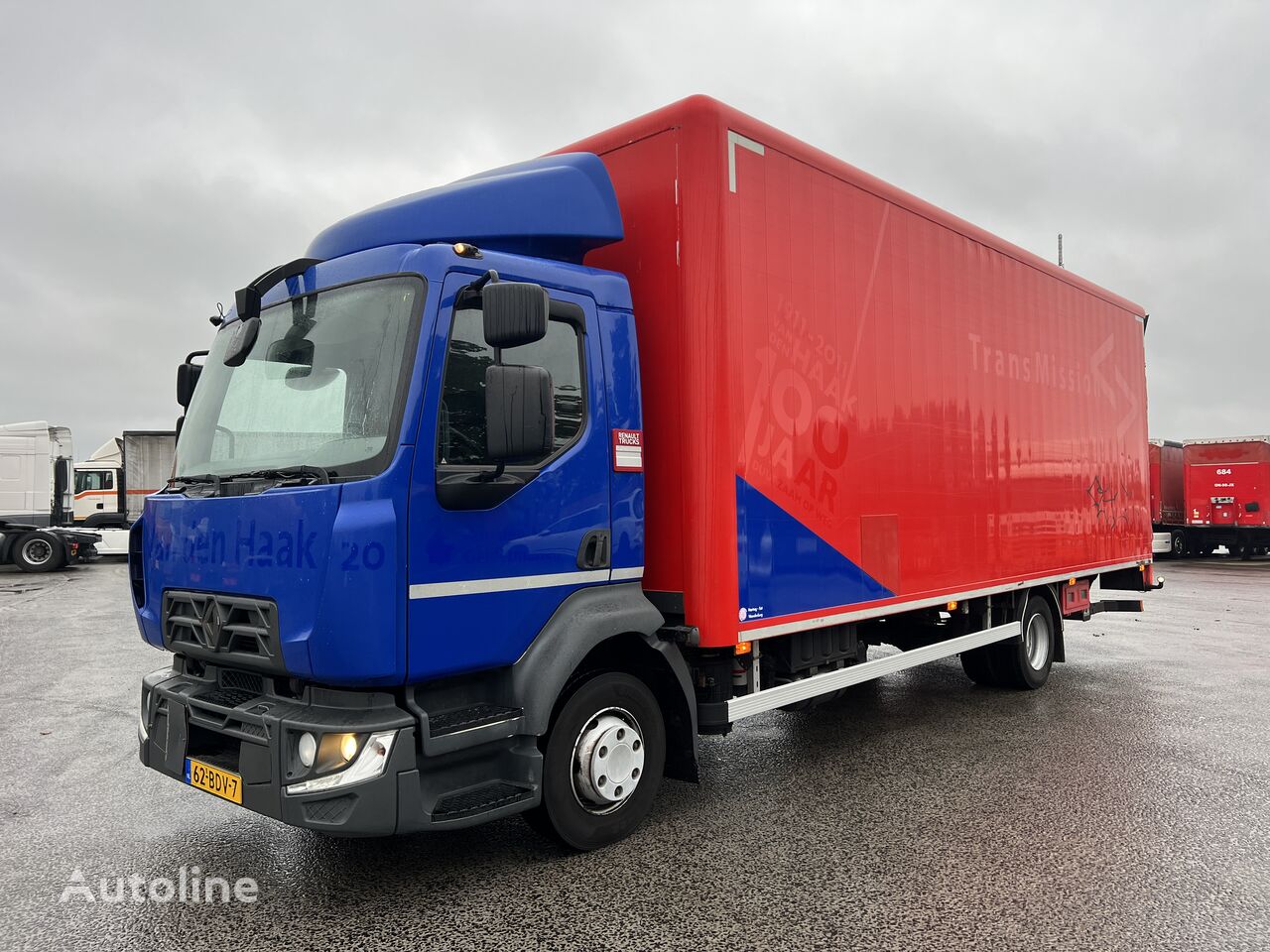 xe tải thùng kín Renault D12 210