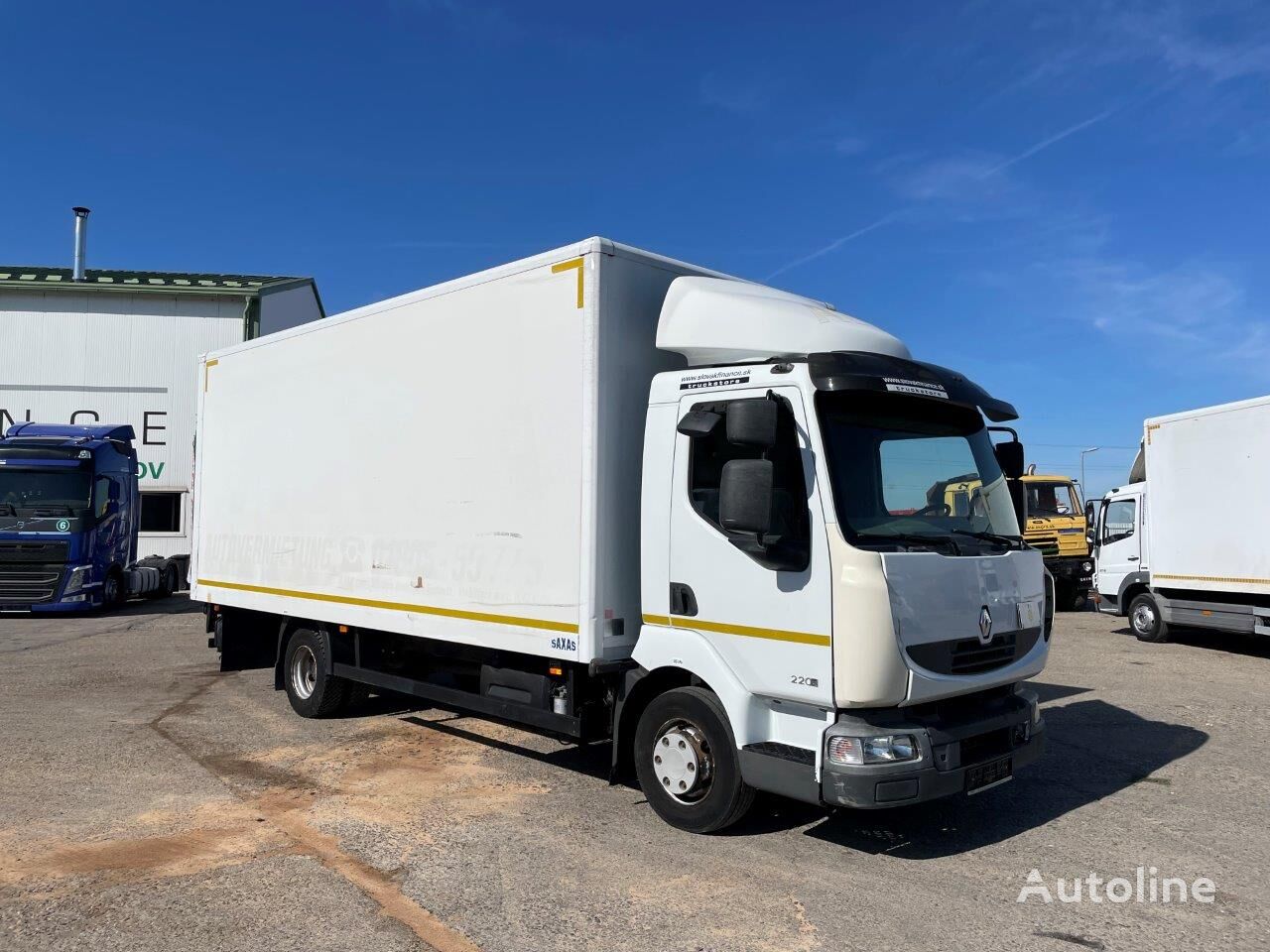 Renault MIDLUM 220 DXI VIN 309 box truck