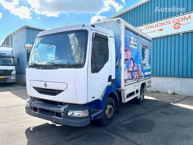 Renault Midlum 135.08 FULL STEEL WITH CLOSED DISTRIBUTION BOX (EURO 2 /  Koffer-LKW