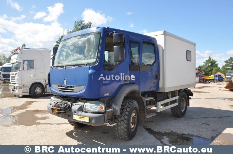 camion fourgon Renault Midlum 220 4X4