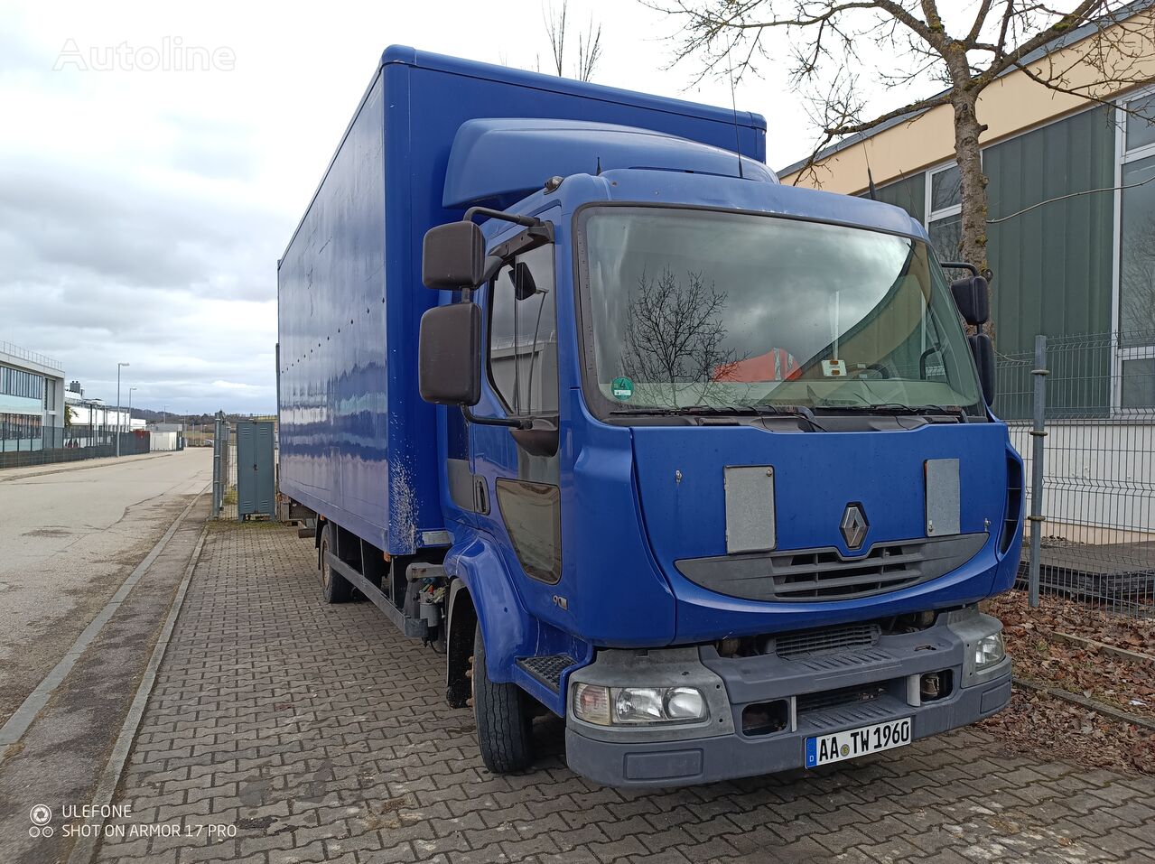 Renault midlum 190 DXI camión furgón