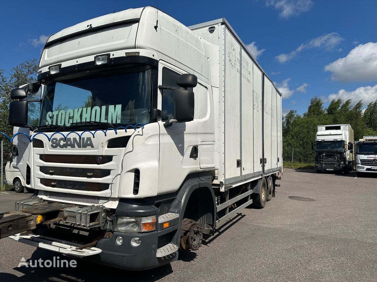 автофургон Scania 2015