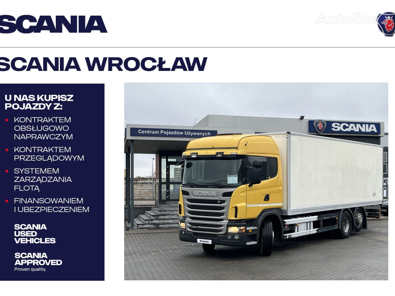 автофургон Scania G 360 LB HNB