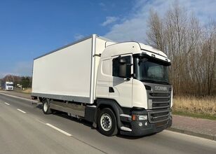 автофургон Scania G360 euro 6 KONTENER PODGRZEWANY -Drzwi Boczne