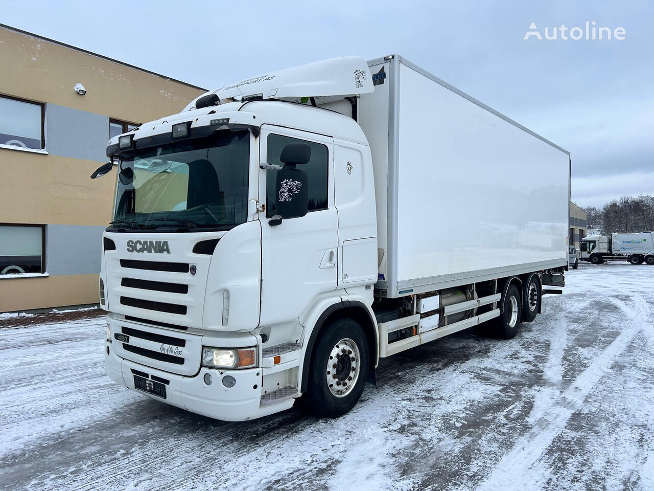 автофургон Scania G420 6X2*4 EURO4 + RETARDER