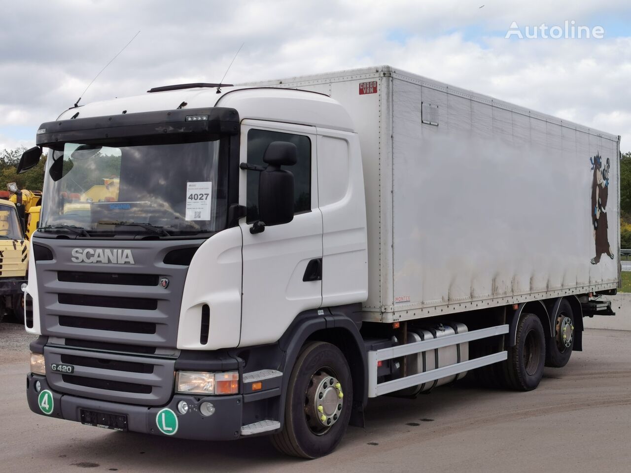 Scania G420 LB  camión furgón