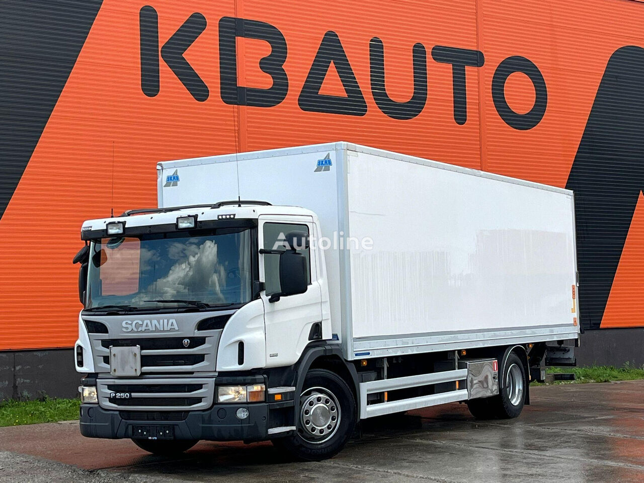 کامیون مسقف Scania P 250 4x2 EURO 6!