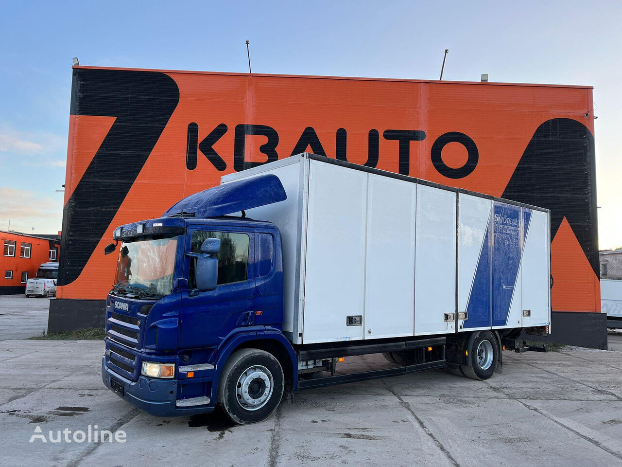 вантажівка фургон Scania P 280 4x2 BOX L=7476 mm