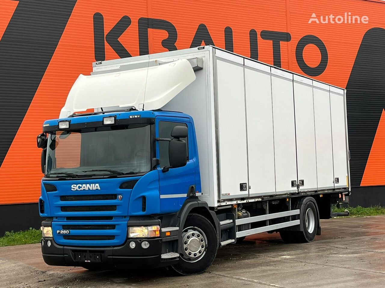 Scania P 280 4x2 BOX L=7943 mm umpikori kuorma-auto