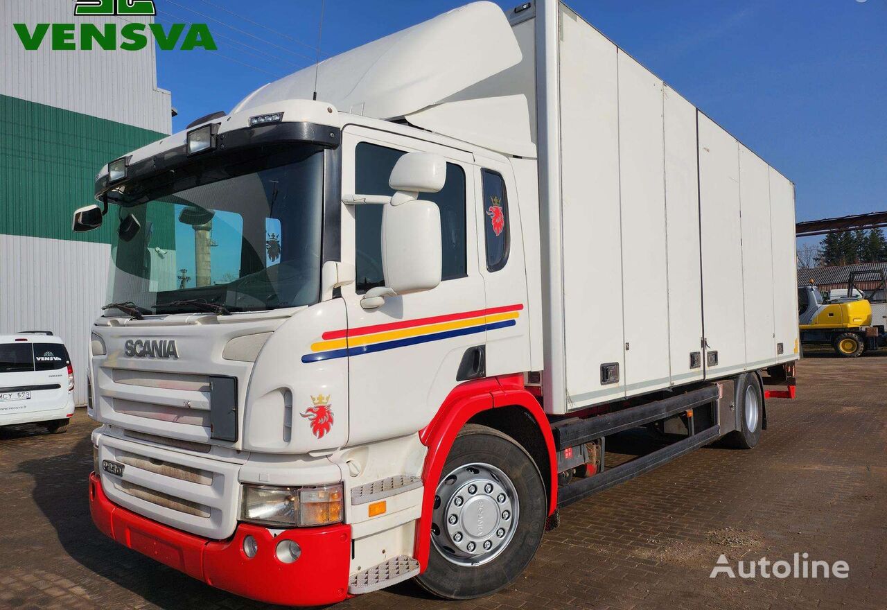 Scania P230 4x2 + lift + side opening box truck