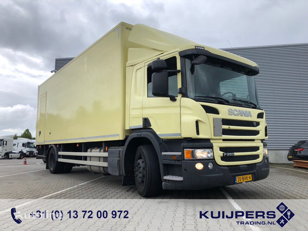 Scania P250 Euro 6 Koffer-LKW