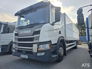 camion furgon Scania P250 Liftable and lowerable body