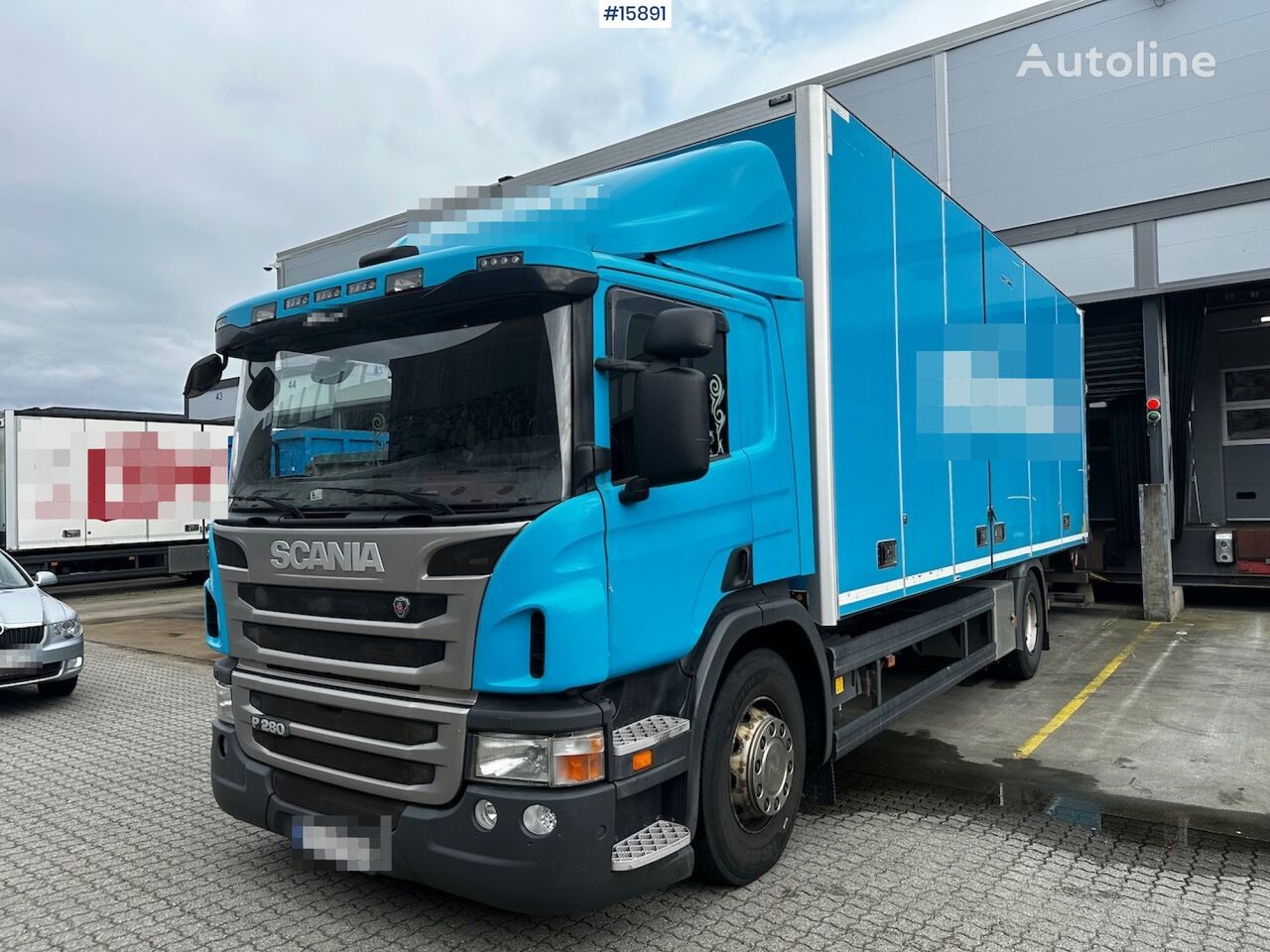 Scania P280  kamion furgon