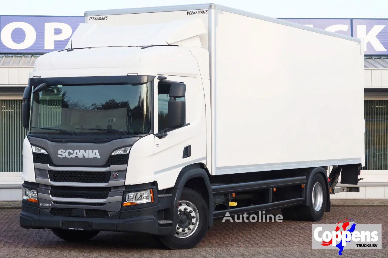 Camion fourgon Scania P280 4x2 Bak + Dhollandia Klep 2000 KG - Autoline