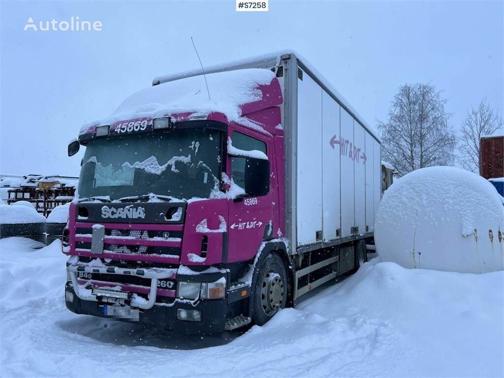 camião furgão Scania P94DB4x2NB260 Box truck