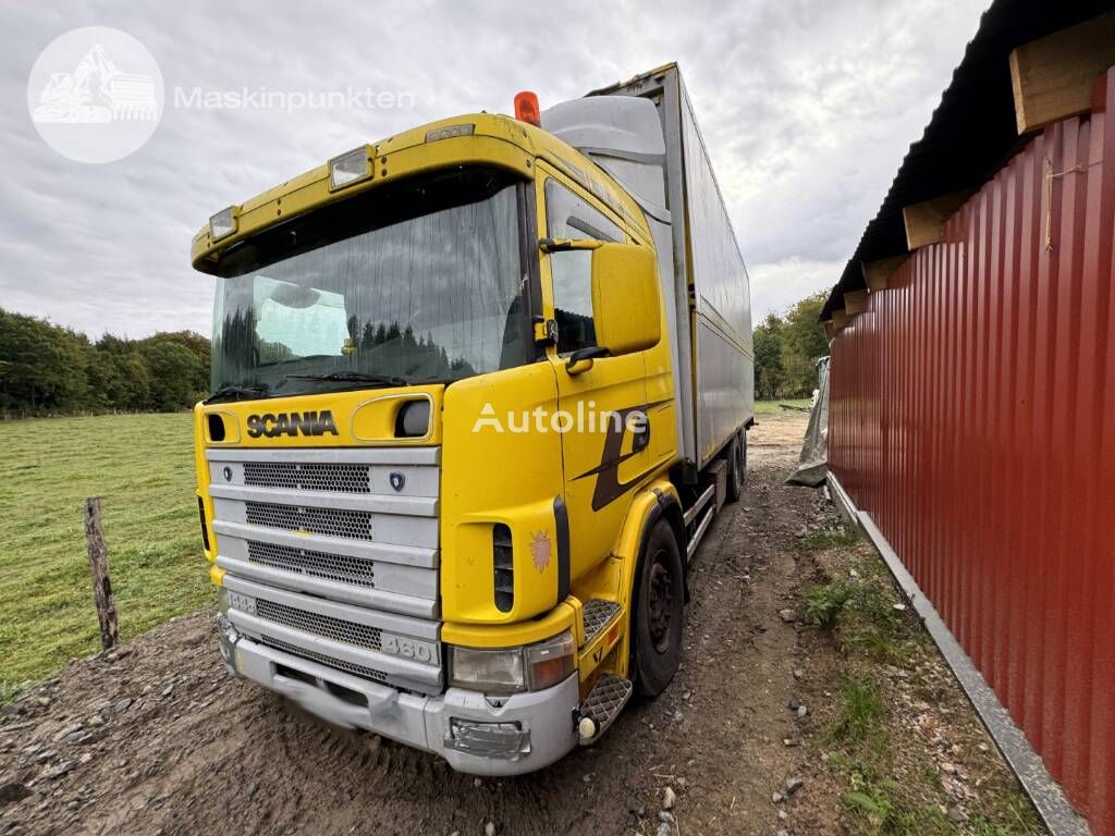 Scania R 144 GB camión furgón