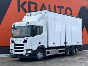 ciężarówka furgon Scania R 520 6x2 BOX L=7399 mm