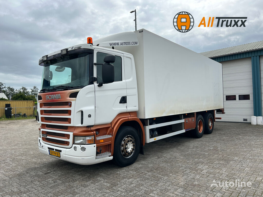 Scania R340 6X2 Isolated box NL truck box truck