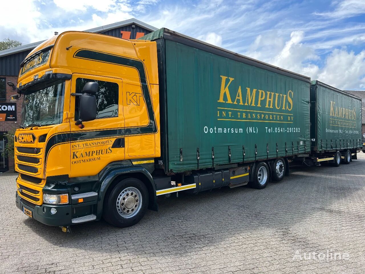 Scania R410 6X2 120m3 Jumbo Volume Retarder NL truck APK 02/2025 camión furgón