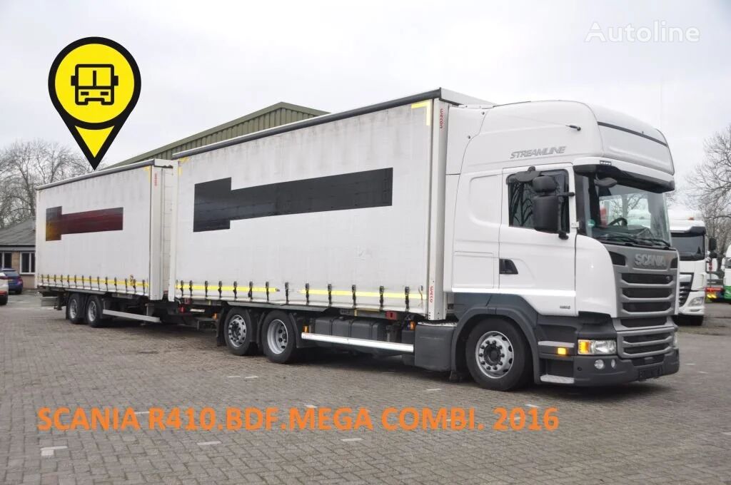 автофургон Scania R410 SCANIA R410.RETARDER. BDF - MEGA COMBIE. COMPLEET 2016