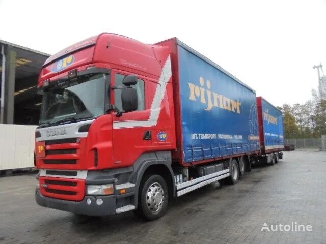 کامیون مسقف Scania R420 6X2 RETARDER