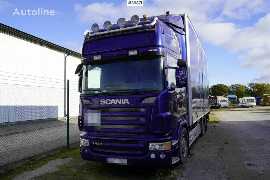 Scania R420 Box truck kamion furgon