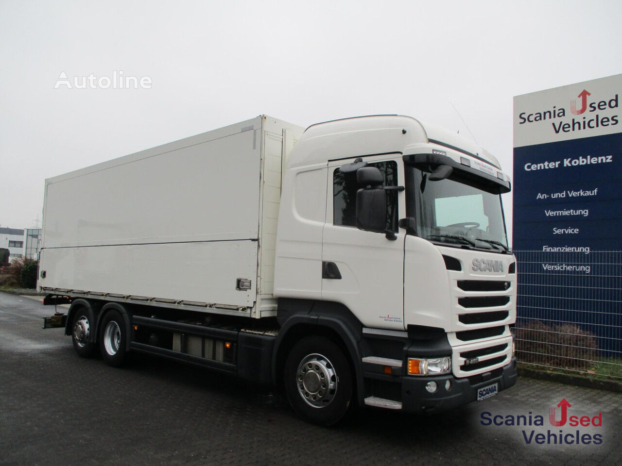 Scania R450 box truck