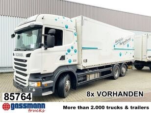 skriňové auto Scania R450 LB 6x2-4 Getränkekoffer, Retarder