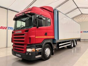 Scania R470 6x2 10 Tyre Rear Lift Box Van skapbil